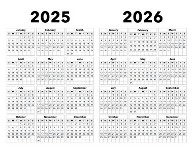 2025-2026 Calendar