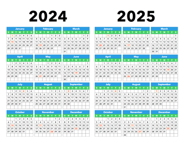 Calendar 2024-2025