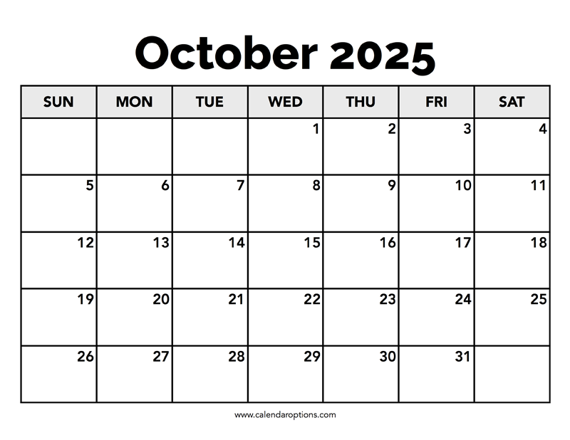 calendar-october-2025-calendar-options