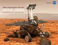 2019-2020 Mars Calendar