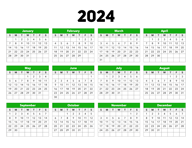 Calendar 2024